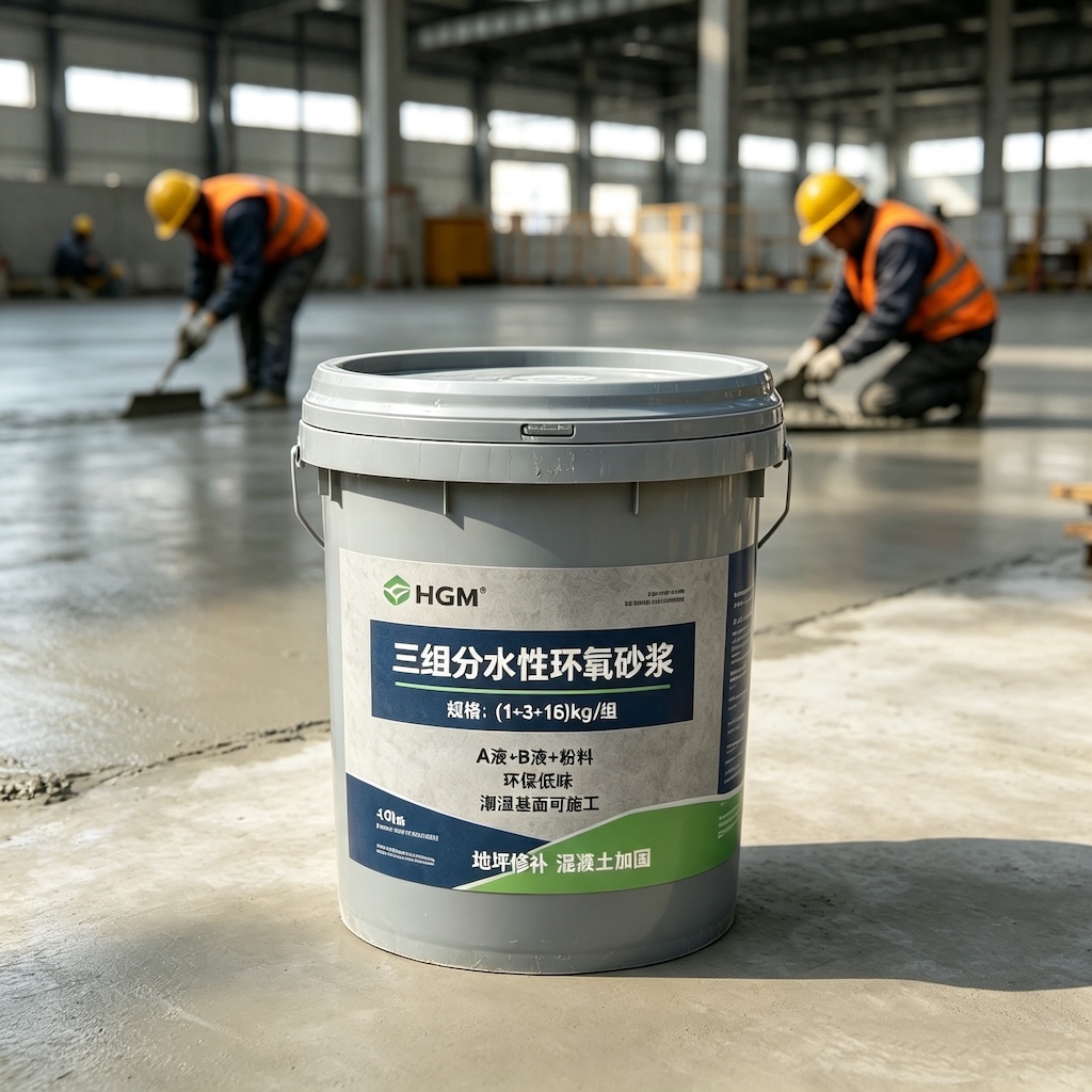 鄂州三组份水性环氧砂浆